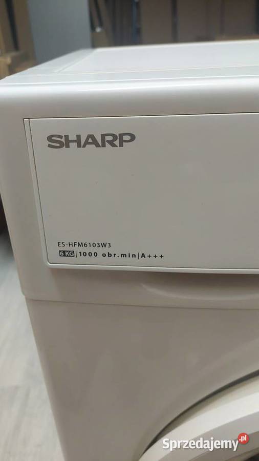 pralka Sharp ESHFM6103W3 Pralki i suszarki Poznań