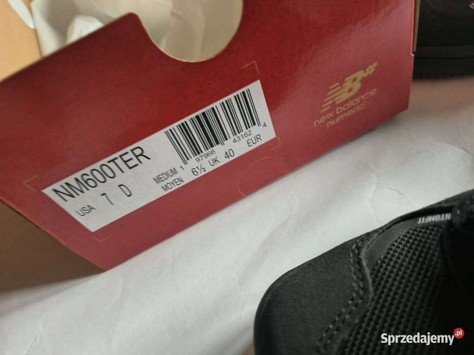 Balance 600 czarne skóra naturalna zamsz 40 Myślenice sprzedam