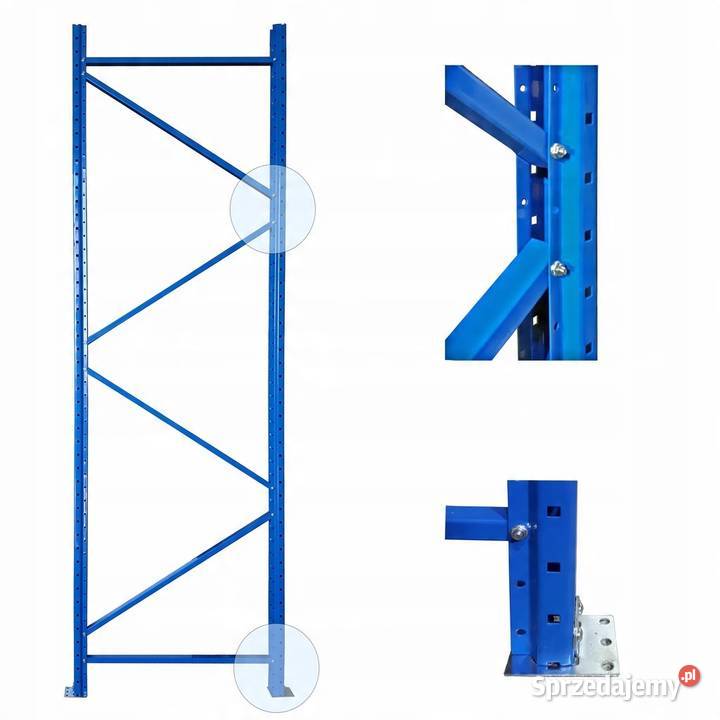 REGAŁ METALOWY MAGAZYNOWY WYTRZYMAŁY MOCNY MRC9 Starogard Gdański