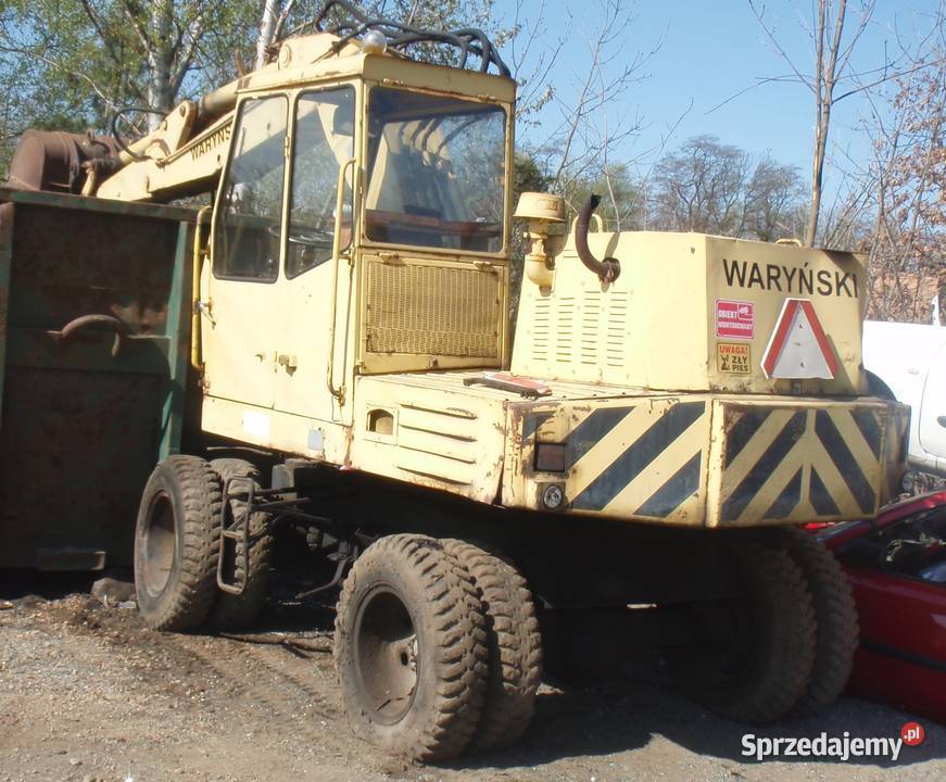 Koparka kołowa WARYŃSKI K 406 Piotrków Trybunalski sprzedam