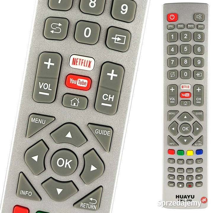 Pilot Uniwersalny Sharp RM1589 YUTUBE