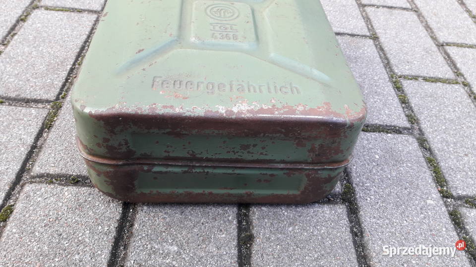 Stary kanister Niemcy lata 50 60 Volkswagen Gdynia
