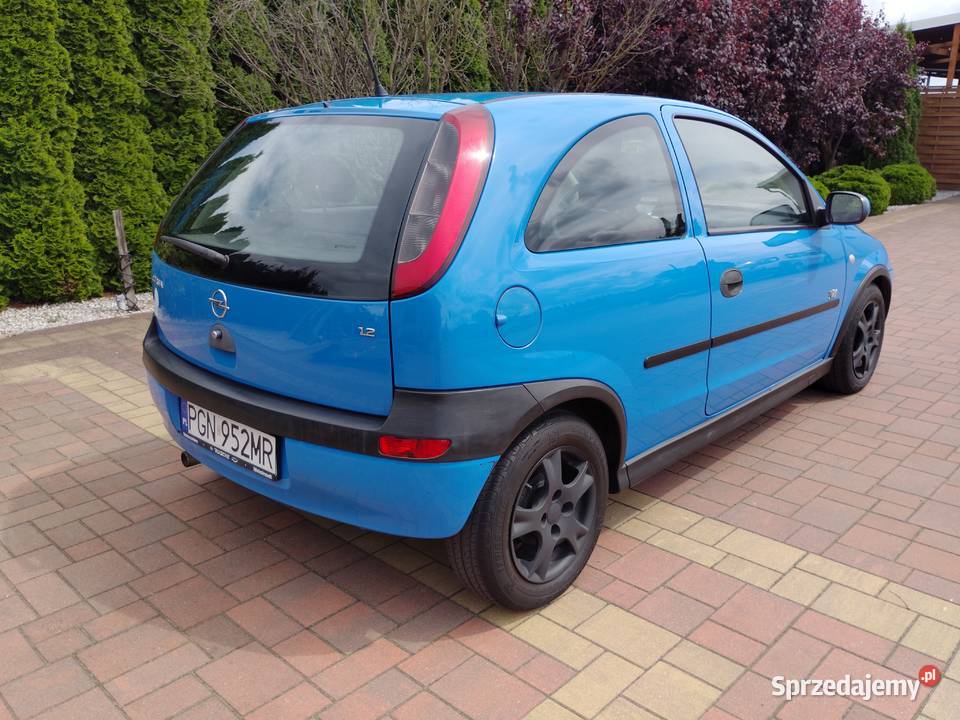 Opel Corsa C 12i 75 96000 ŁADNA Klima sprawna poduszka powietrzna Witkowo