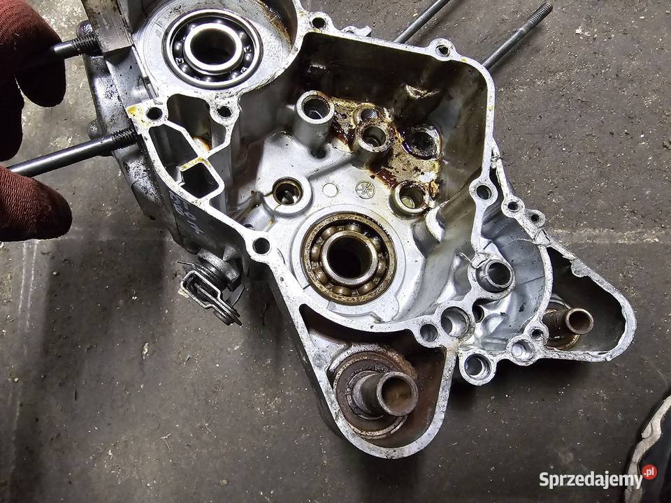 Yamaha DT 80 lc2 kartery połówki blok silnika Części i akcesoria motocyklowe Jelenia Góra