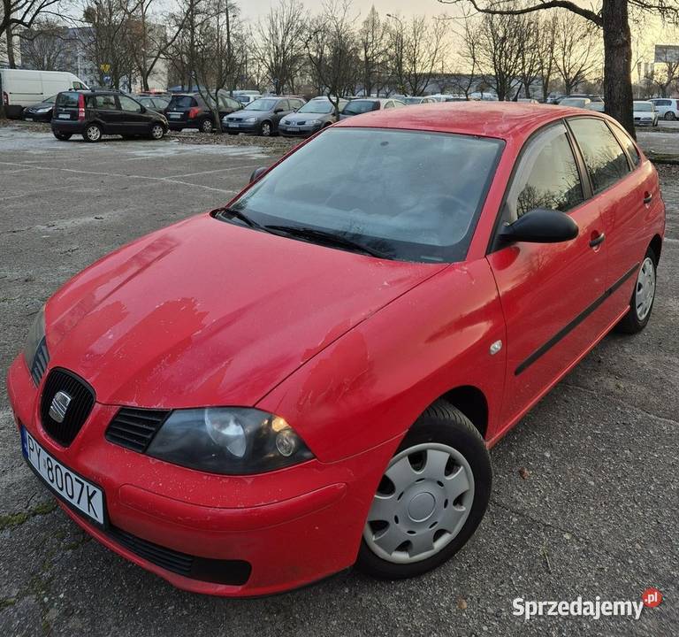 Seat Ibiza 14 16V 75 2003 r przebieg 78507 benzyna