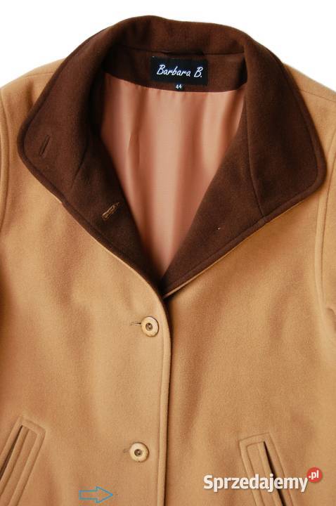 Płaszcz damski wełniany Barbara B 44 XXL 80 Moda i Styl Lublin