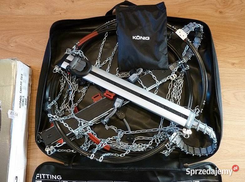 Łańcuchy na koła THULE KNIG EasyFit CU9 Nowe Łańcuchy śniegowe Rzeszów sprzedam