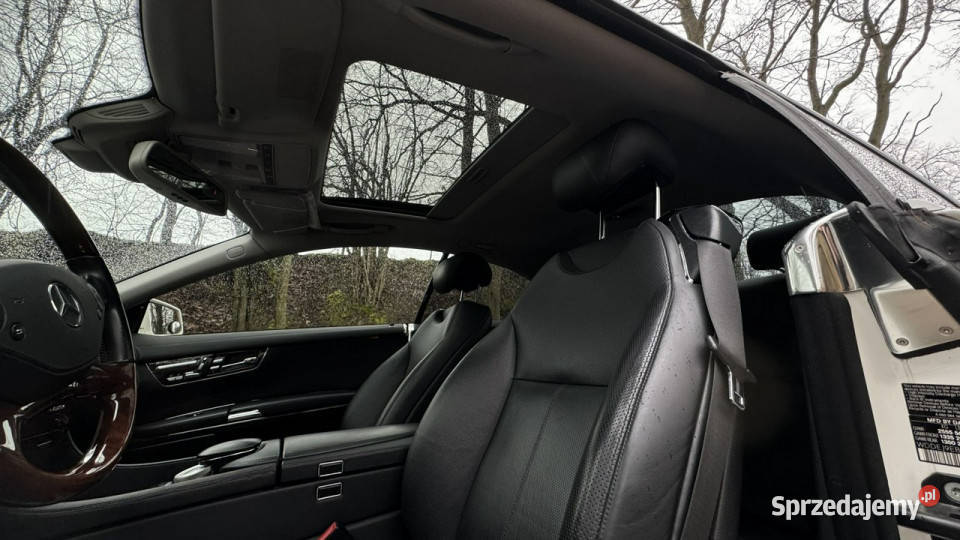 Mercedes CL 55 AMG CL 550 AMG 4Matic moc 436 biały Gdańsk sprzedam
