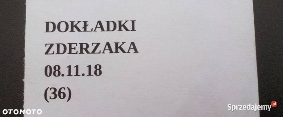 DOKŁADKA ZDERZAKA OPEL MOKKA TYŁ Nowy Tomyśl