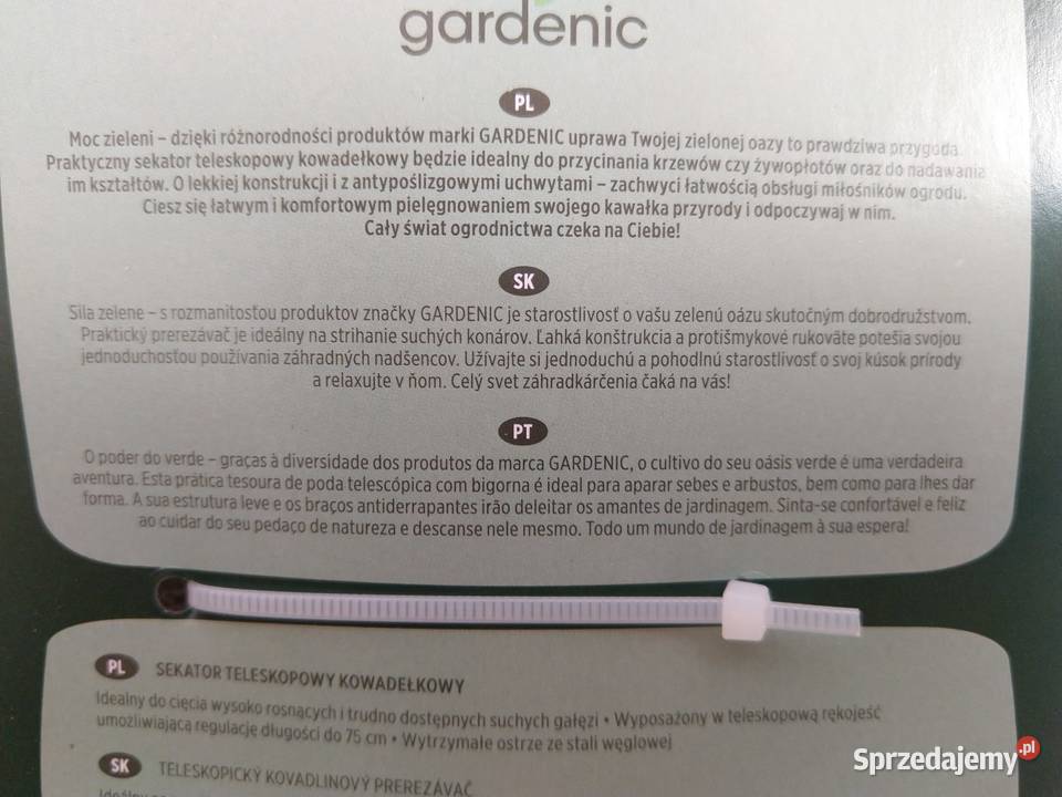 NOWY Sekator do gałęzi teleskopowy kowadełkowy Zabrze