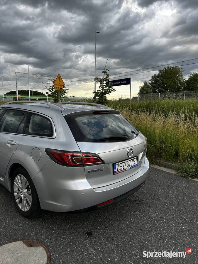 Mazda 6 2008 20 diesel Exclusive Kombi srebrny