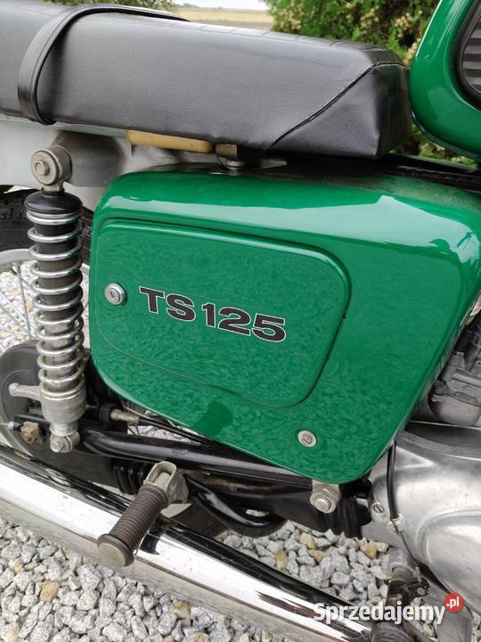 MZ TS 125 1985r z dokumentami do rejestracji na