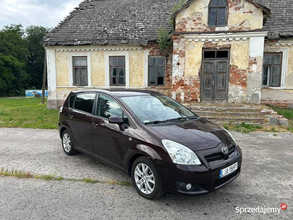 Toyota Corolla Verso 18 Benzyna LPG Sol 7os Hak Modliborzyce sprzedam