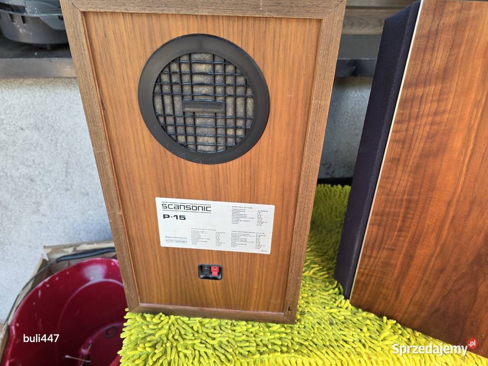 kolumny scansonic b15 by scan speak vintage śląskie Chełm Śląski