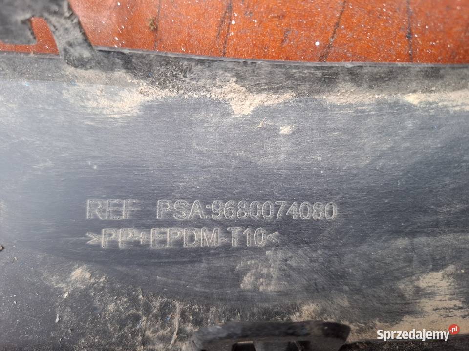 Listwa nakładka zderzaka przód Peugeot 207 Części samochodowe Przyborów