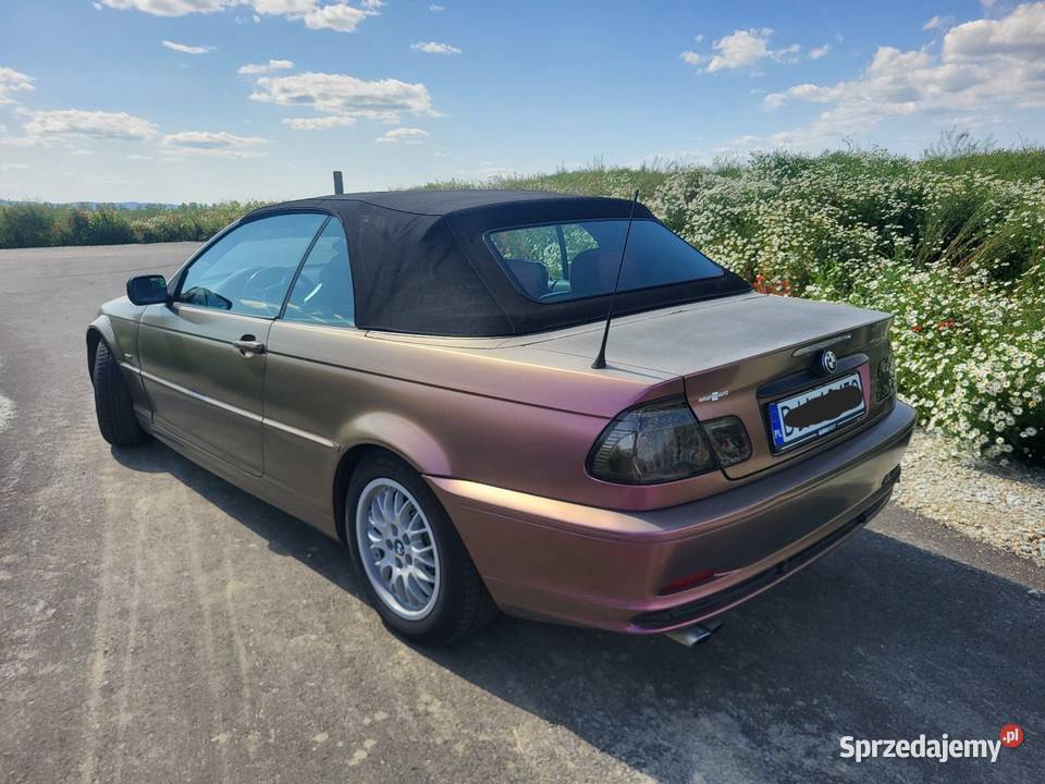 Bmw e46 325ci cabrio 2500cm3