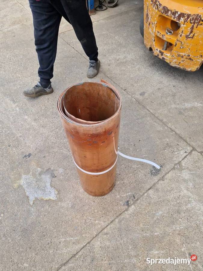 Blacha miedziana Cu gr 060mm rolka o szer 67 Świnoujście