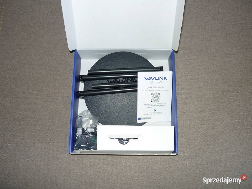 Router WiFi dwupasmowy gigabitowy Wavlink AC Gigabit Ethernet Kuleje