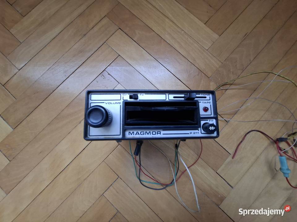 Samochodowy magnetofon kasetowy Magmor P211 podkarpackie Sanok