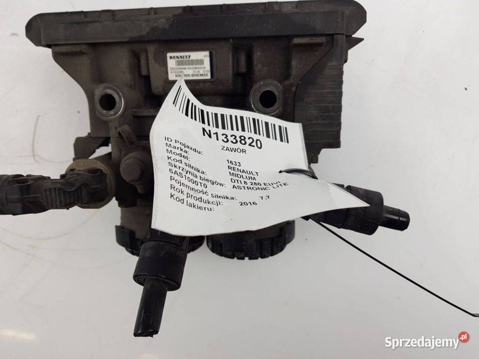 ZAWÓR K102266 E6 EBS TYŁ RANGE REN MIDLUM D 280