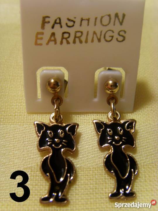 KOLCZYKI HYPOALERGICZNE RÓŻNE KSZTAŁTY I KOLORY pozłacane Kolczyki Wrocław