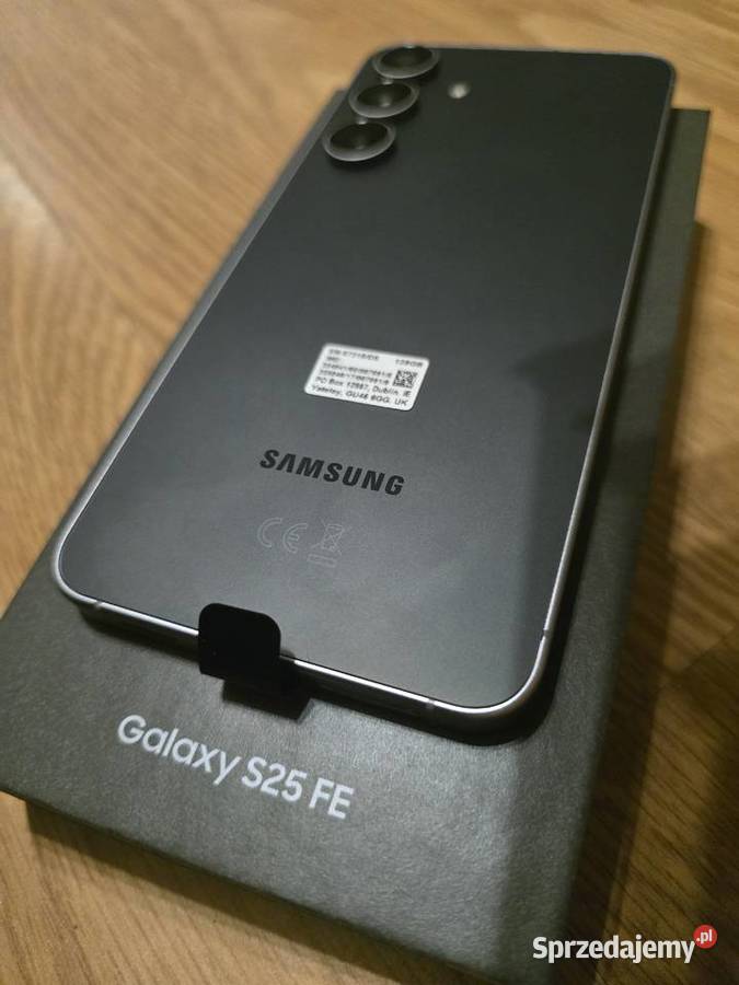 Samsung Galaxy S25 FE 8128 JetBlack nowy paragon Darłowo