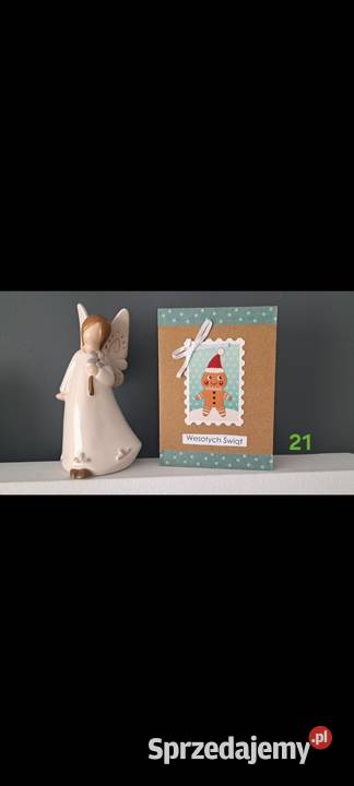 Kartka kartki świąteczne Boże Narodzenie 2 Sosnowiec sprzedam