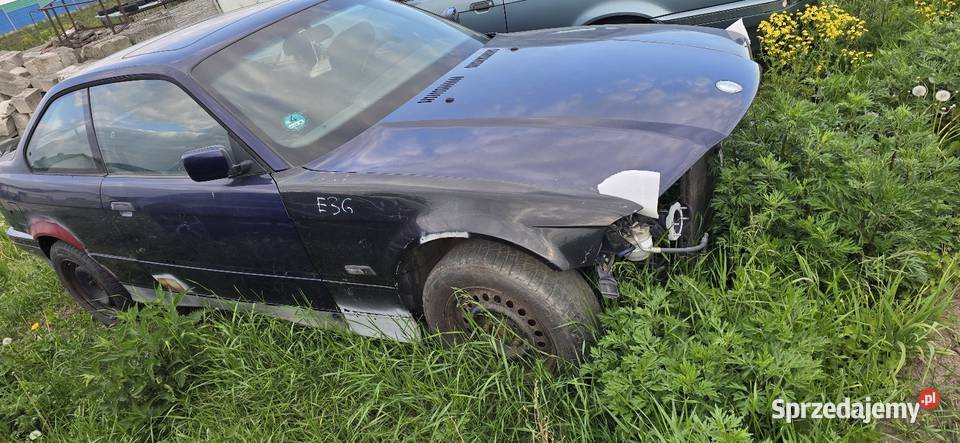 Bmw e36 coupe 18is z vin karoseria z dokumentami Słupca