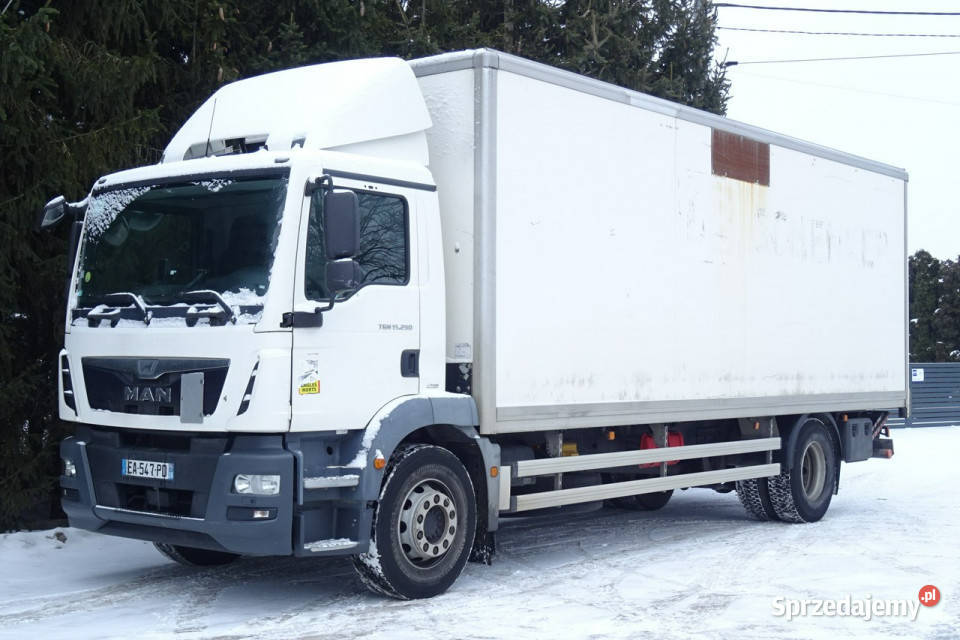 MAN TGM 15290 Euro 6 kontener 18 palet winda ABS Góra Kalwaria