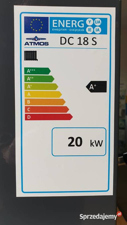 Kocioł zgazowujący drewno ATMOS DC 18S Klasa 5 Łomża