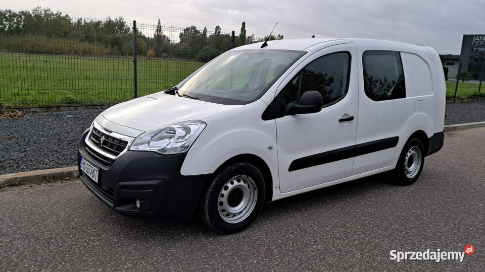Peugeot Partner Long Tempomat 16HDi 2017r Klima 1560cm3 Pabianice