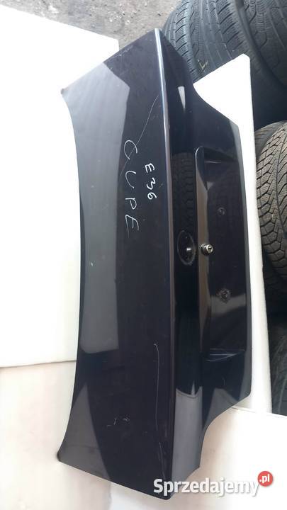 Klapa bagażnika e36 cupe granatowa