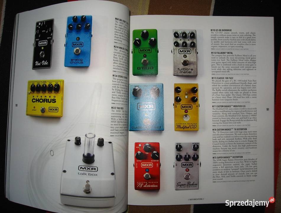 Dunlop guitar effects accessories catalog Instrumenty