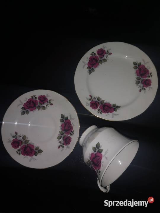 Filiżanka z talerzykiem Gainsborough England Porcelana i szkło Gdańsk