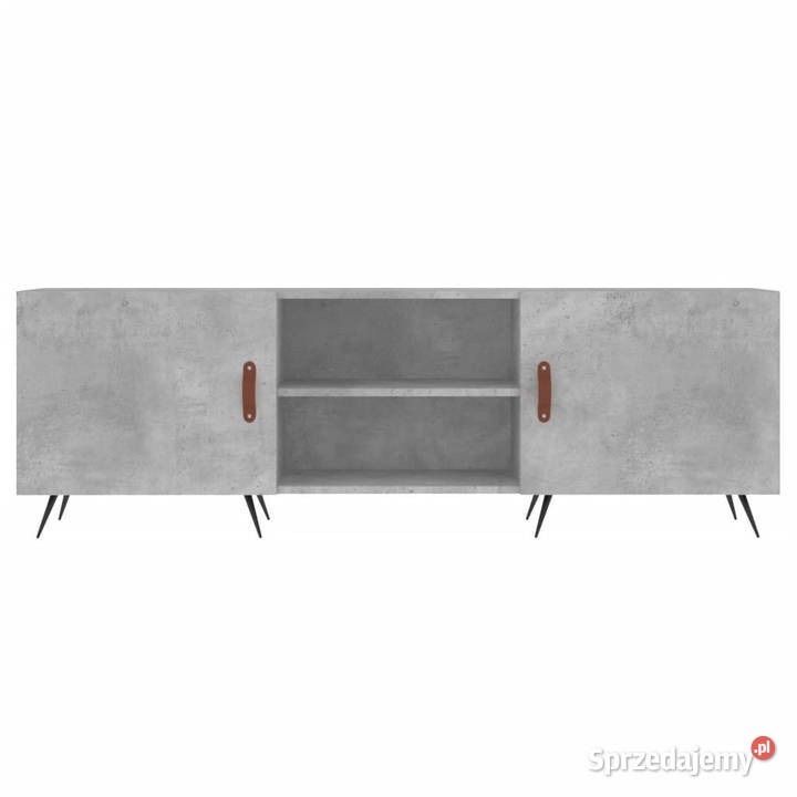 Szafka pod TV szarość betonu 150x30x50 WM829072 RTV Warszawa