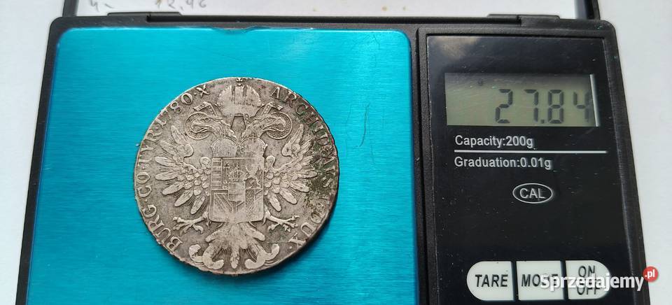 Talar Maria Teresa 1780 Stare bicie