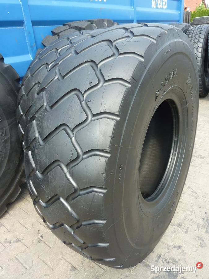 2x Opona używana przemysłowa 205R25 JCB EARTH Zaścianki