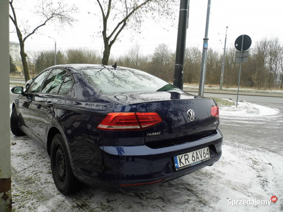 Volkswagen Passat 20 klimatronic vat23 salon granatowy łódzkie Łódź