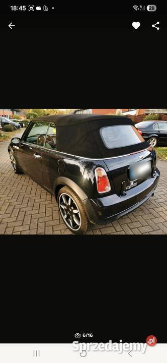 Mini Cooper Cabrio benzyna sprzedam