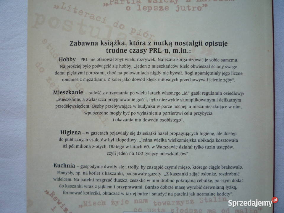 PRL cudnie się żyło Wiesław Kot Szczecin