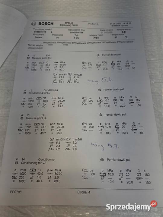 WTRYSK WTRYSKIWACZ OPEL ASTRA J K INSIGNIA A Wtryskiwacze