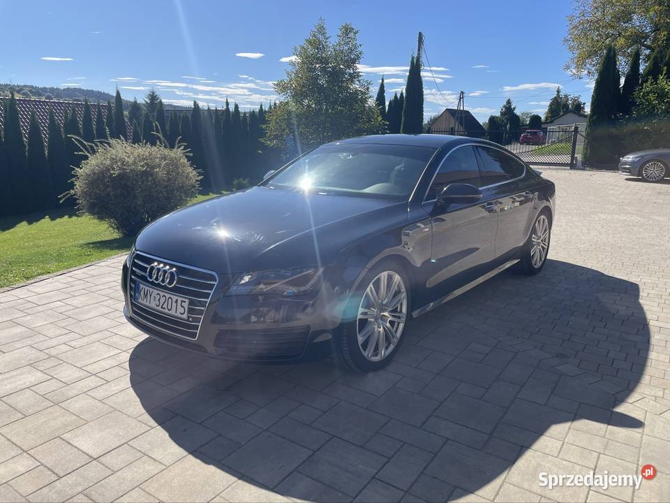 Audi a7 30tdi 245 doinwestowane czarny sprzedam