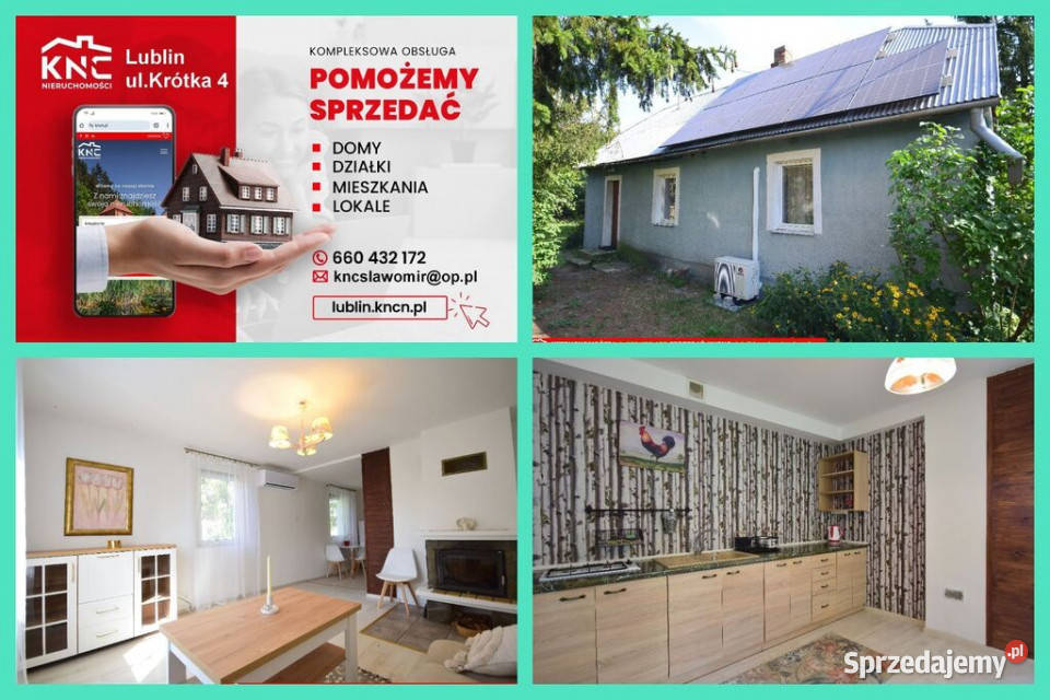 Przytulny domek z ogródkiem