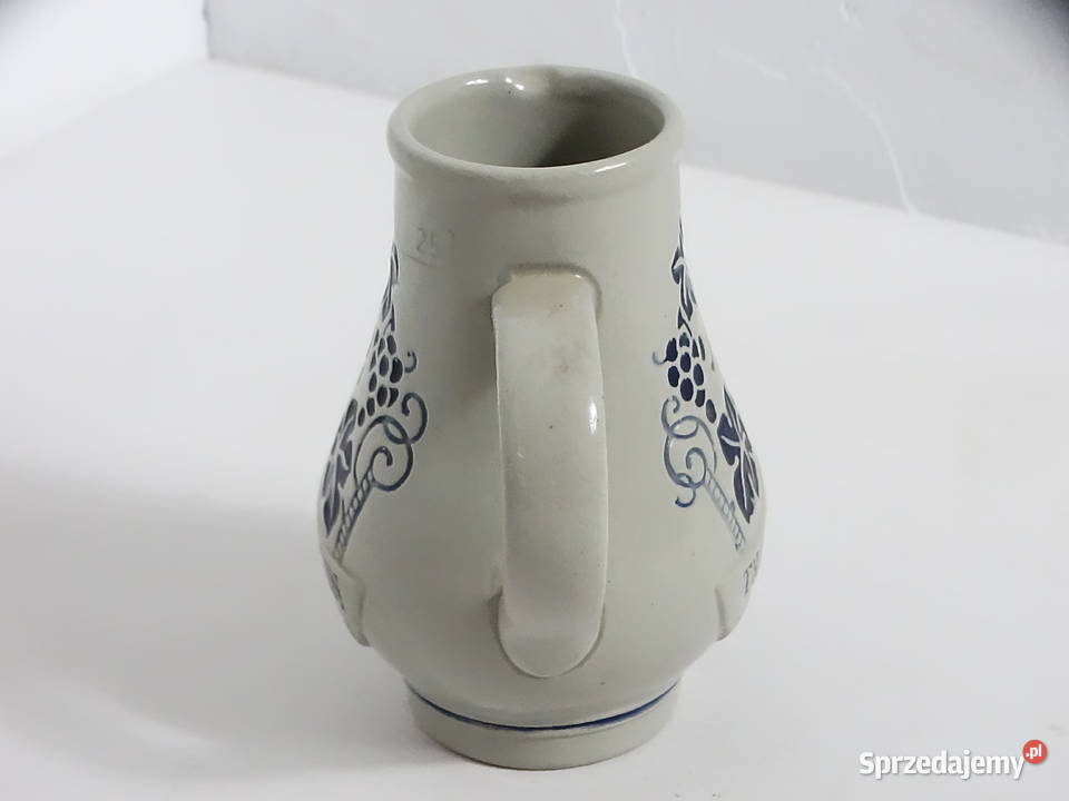 Klasyczny Ceramiczny Dzbanek do Wina Kamionka lubelskie Biłgoraj