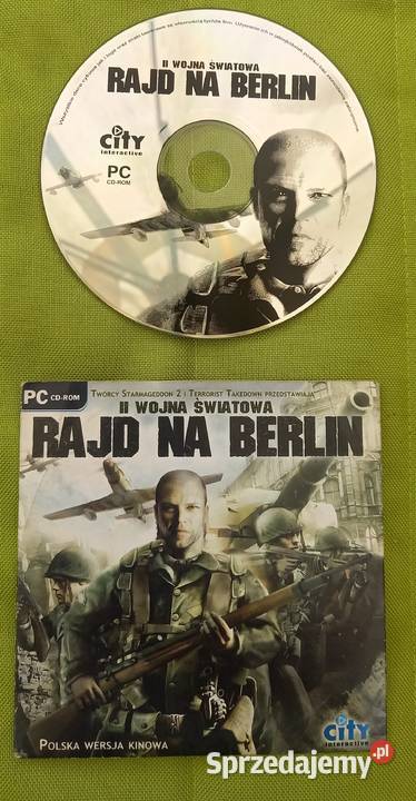 Gra na PC Rajd na Berlin II wojna światowa Gry komputerowe i konsolowe Małkinia Górna