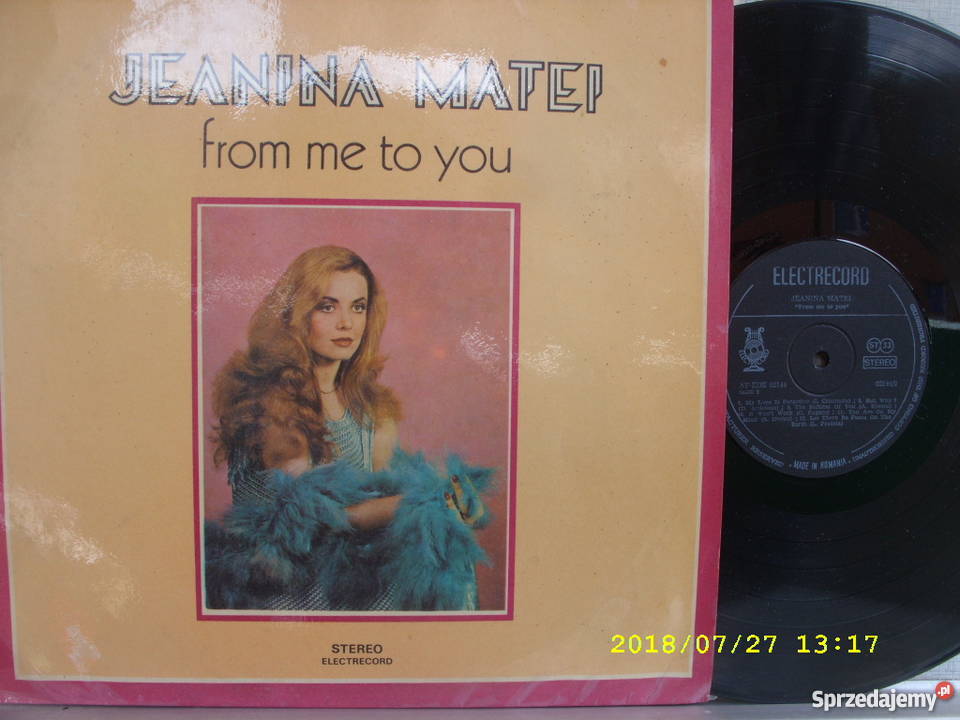 Pop LP JEANINA MATEIFROM ME TO YOU dolnośląskie sprzedam