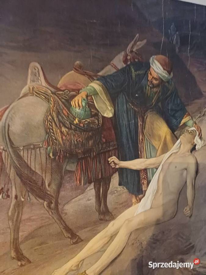 vintage litografie na płótnie małopolskie Nowy Targ