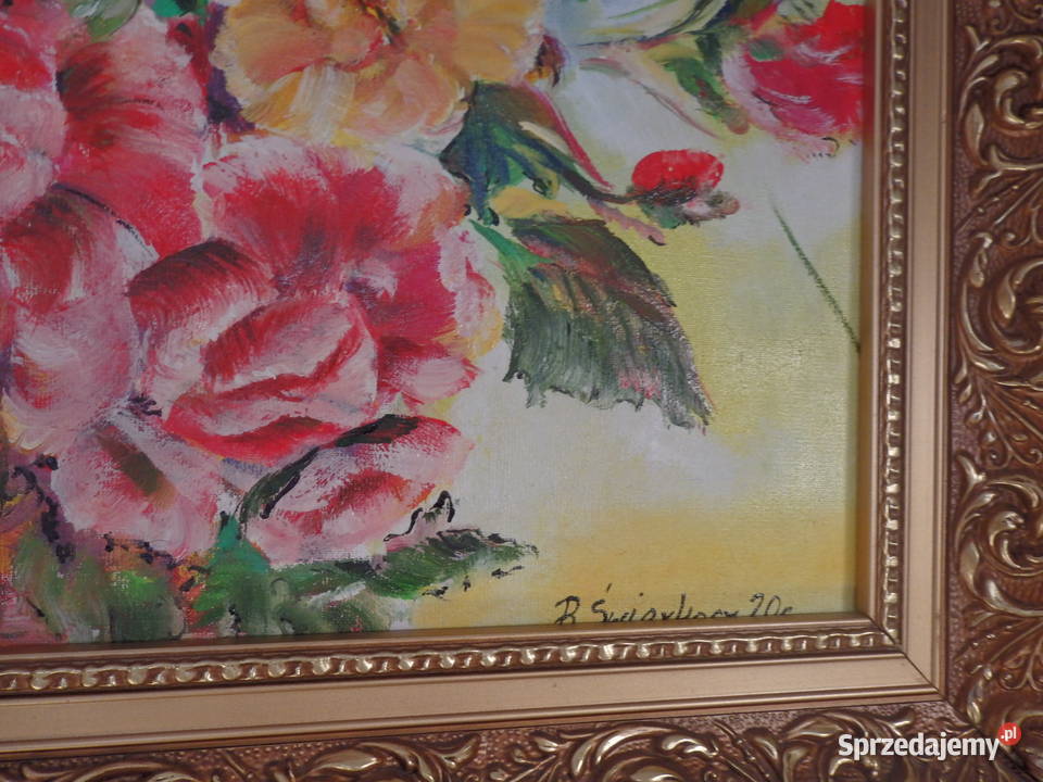 Obraz olejny BUKIECIK