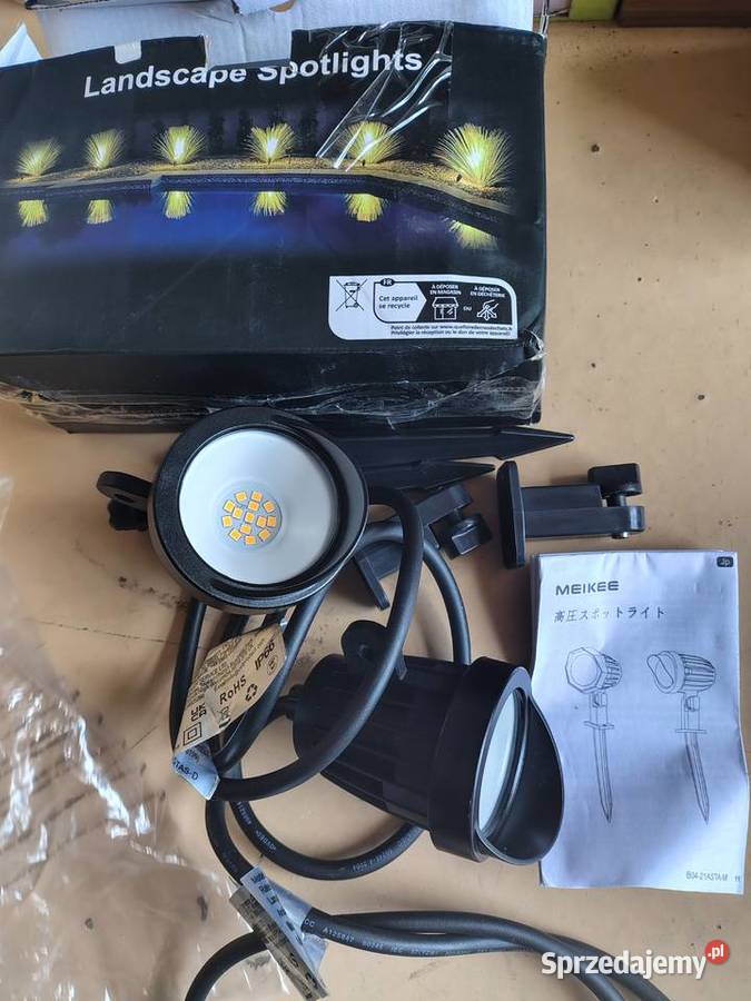 MEIKEE 7 W LED lampa ogrodowa z wtyczką 800 lm