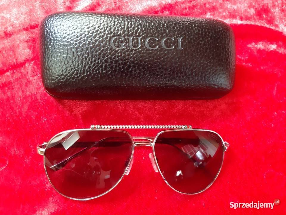 Gucci okulary 1033 przeciwsłoneczne Italy Podkowa Leśna